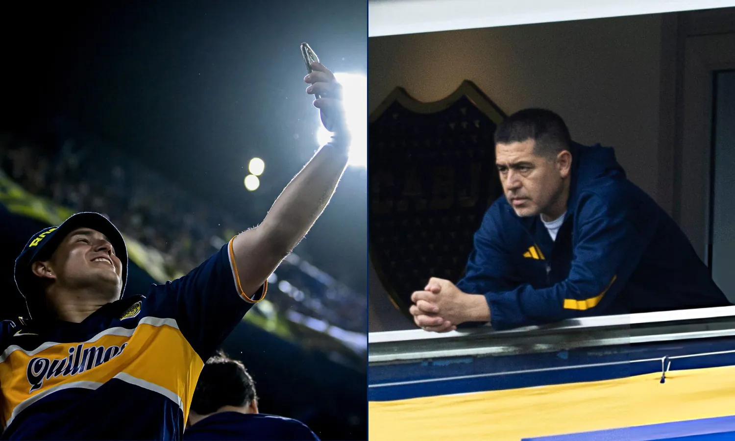 Riquelme no socios Boca Bombonera