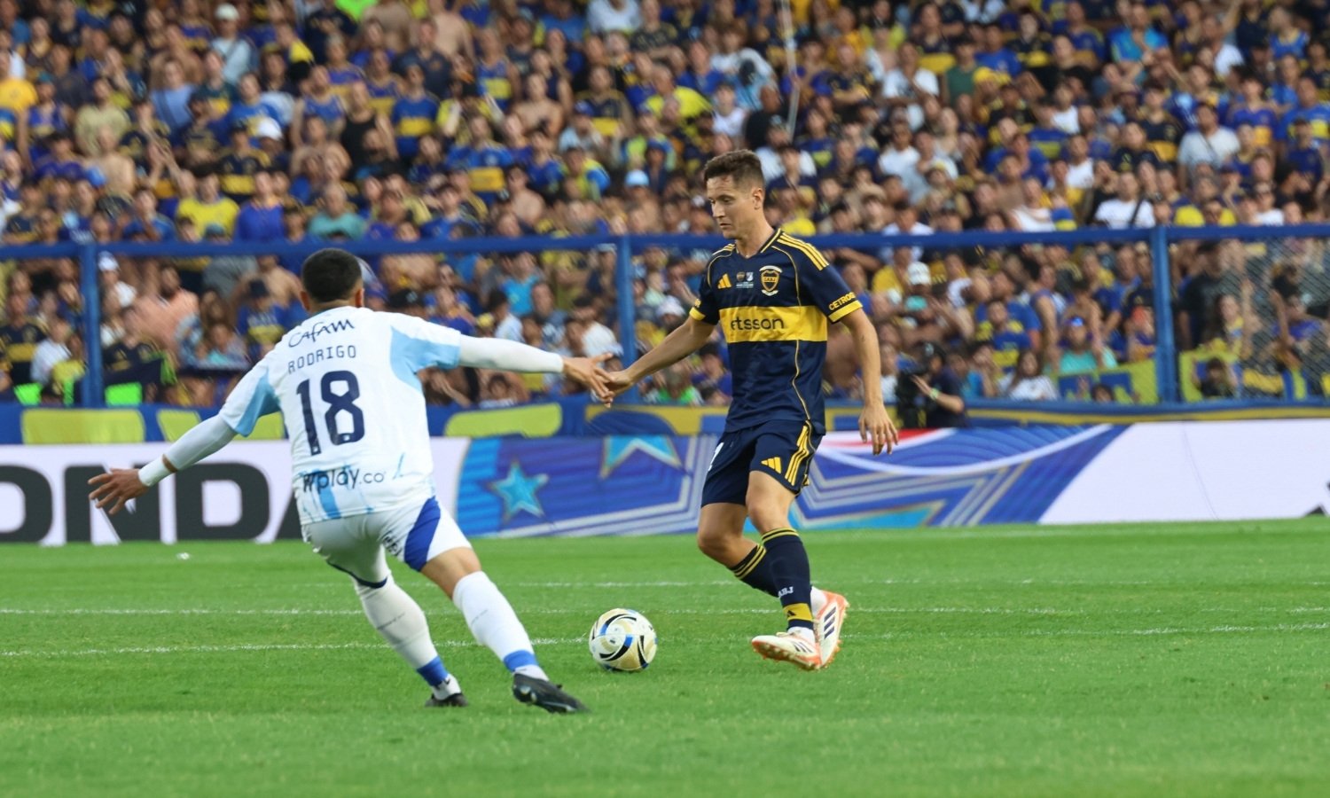“Tenemos que mejorar”: Ander Herrera analizó el empate ante Millonarios Ander Herrera Boca vs Millonarios