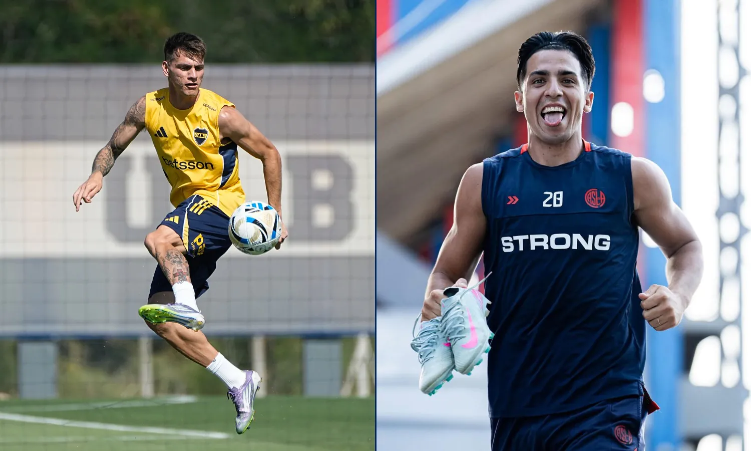 Boca hoy entrenamiento y Cuello