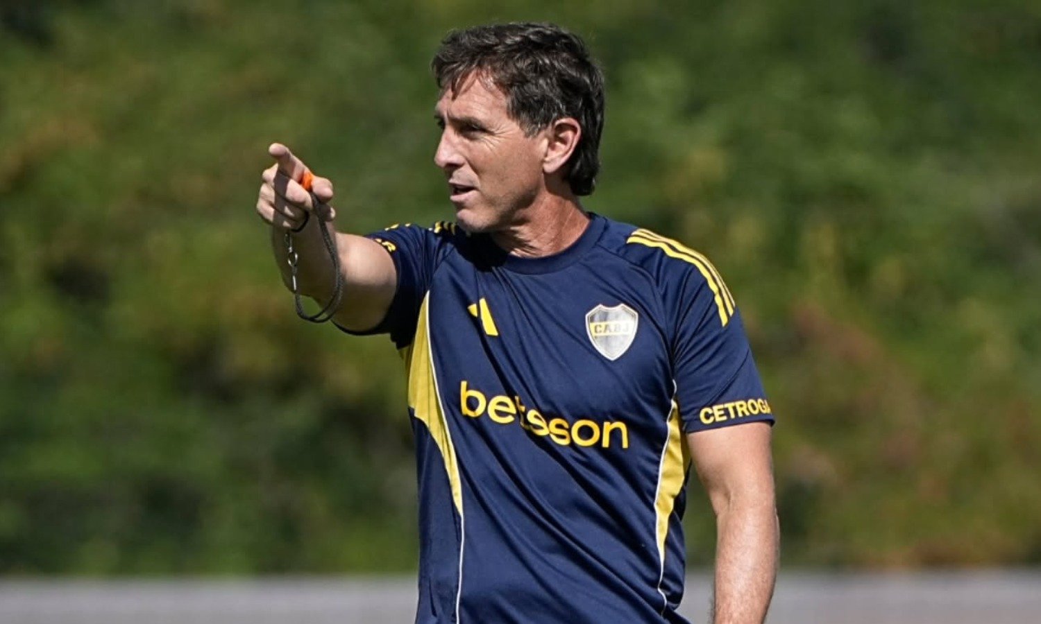 Claudio Úbeda entrenamiento Boca