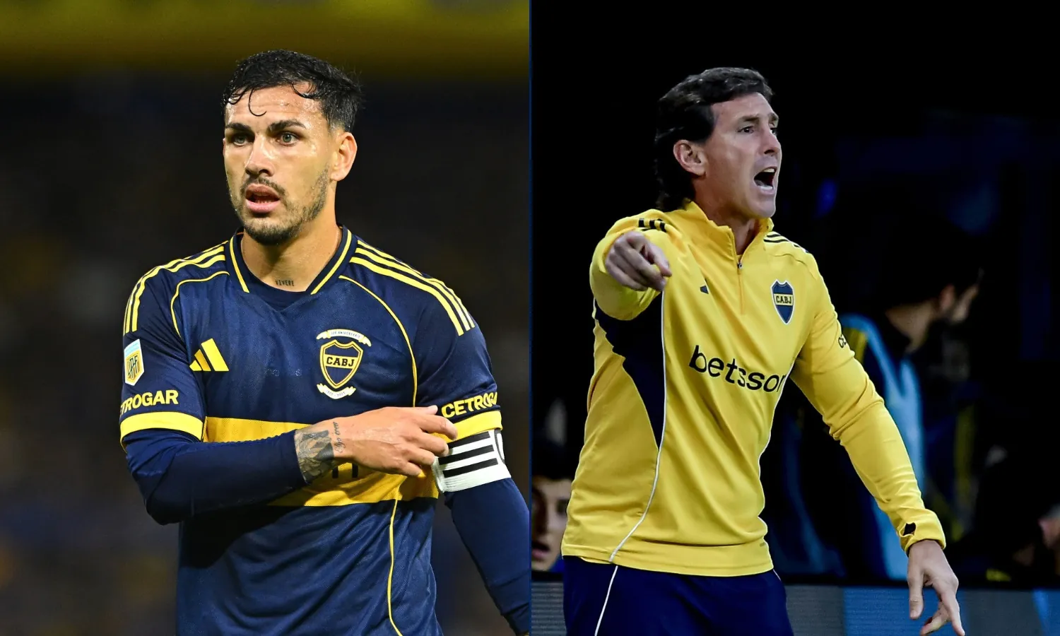 Leandro Paredes y Claudio Úbeda Boca