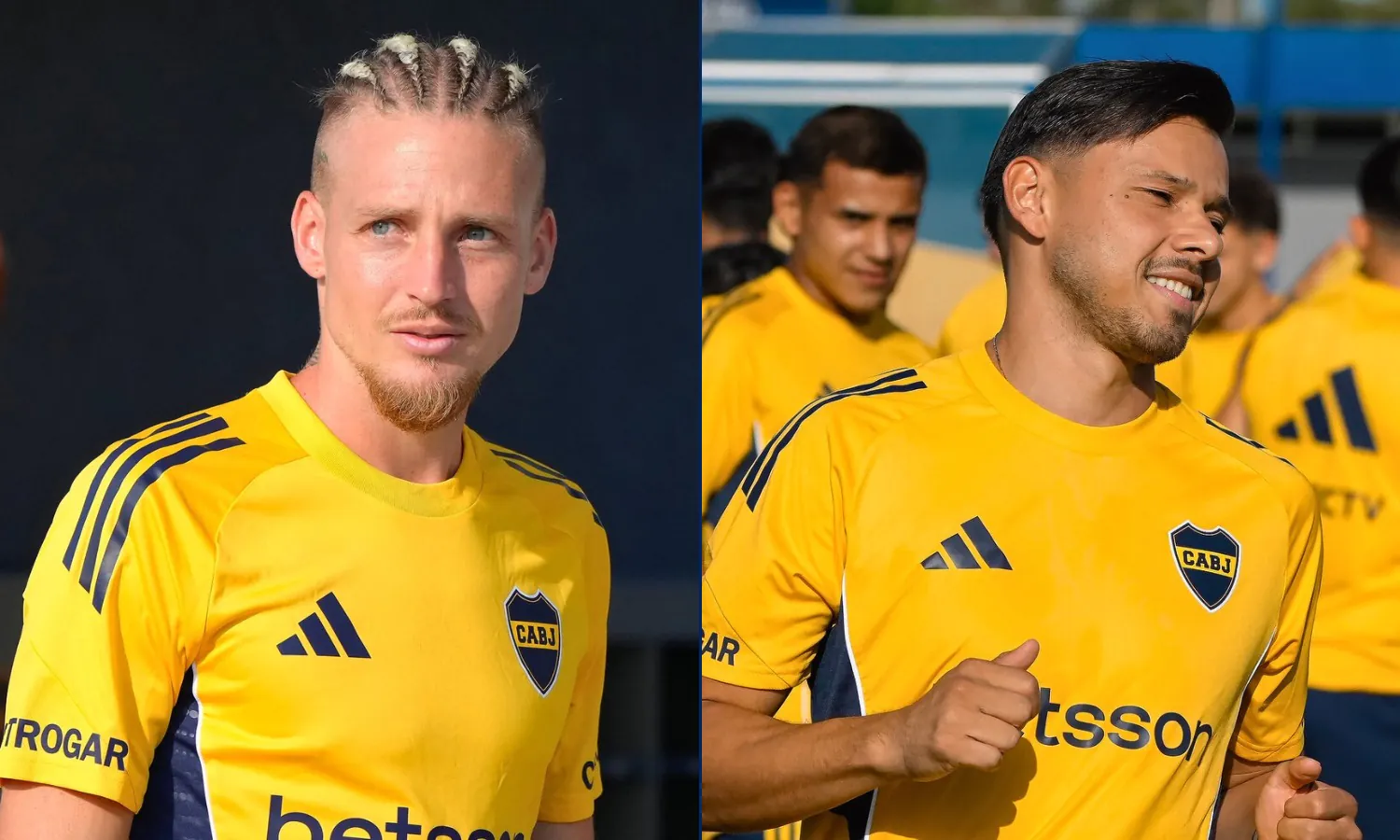 Santiago Ascacíbar y Ángel Romero Boca