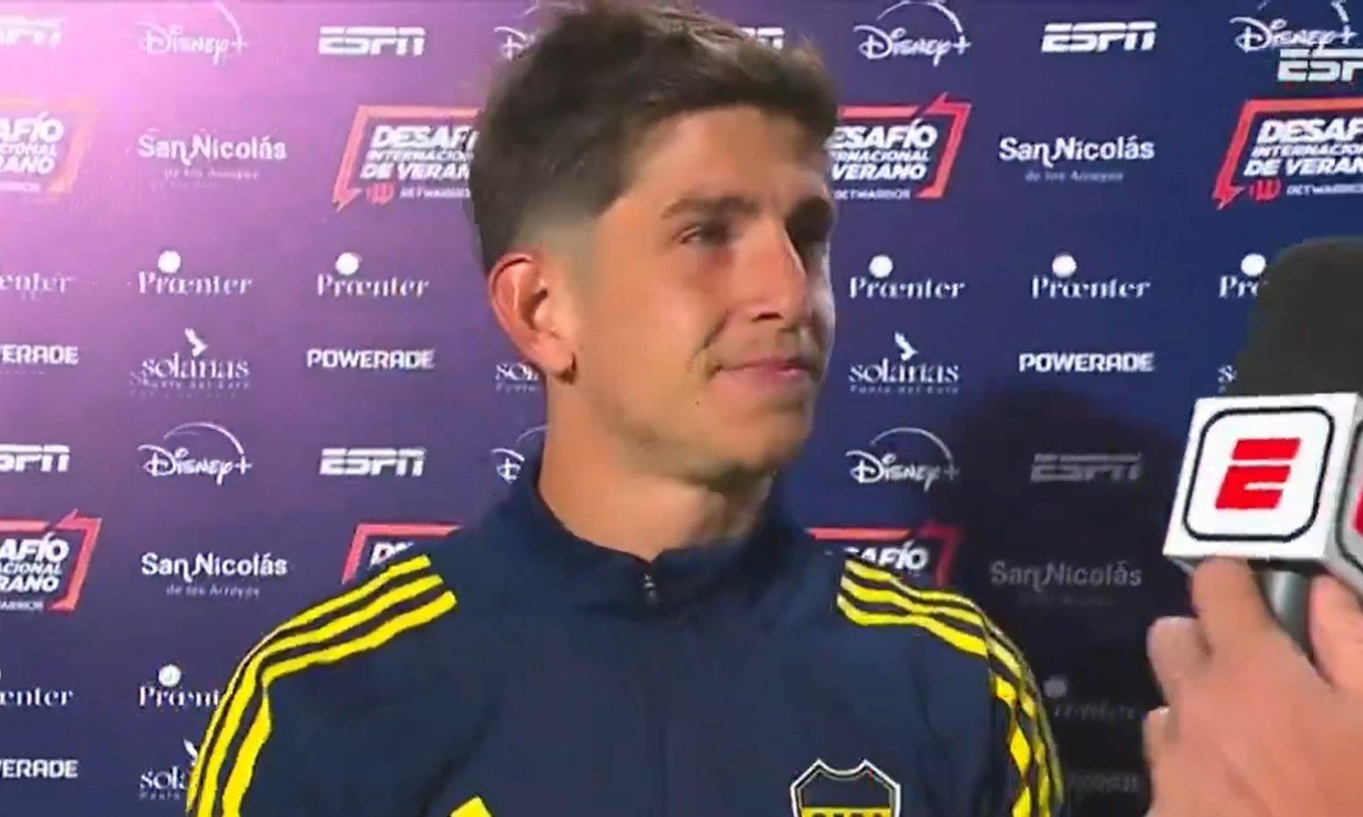 Tomás Belmonte analizó el triunfo de Boca en su vuelta a la titularidad Tomás Belmonte