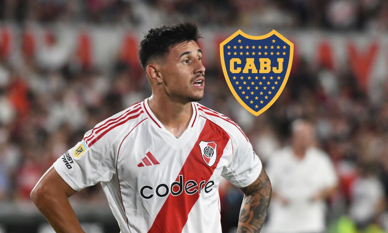 Boca ofertó por Adam Bareiro, delantero que todavía pertenece a River Adam Bareiro Boca