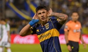 Adam Bareiro festejo Topo Gigio Boca 24226
