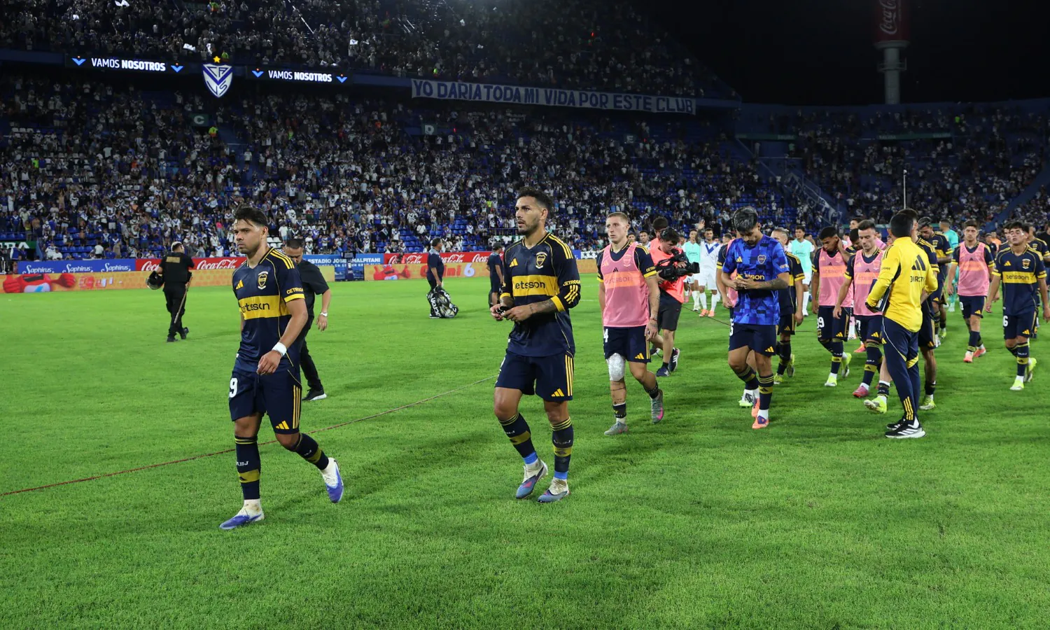 Boca derrota ante Vélez