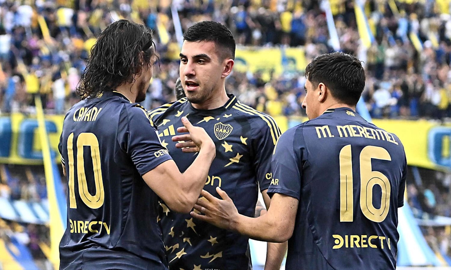 Cavani Merentiel y Battaglia