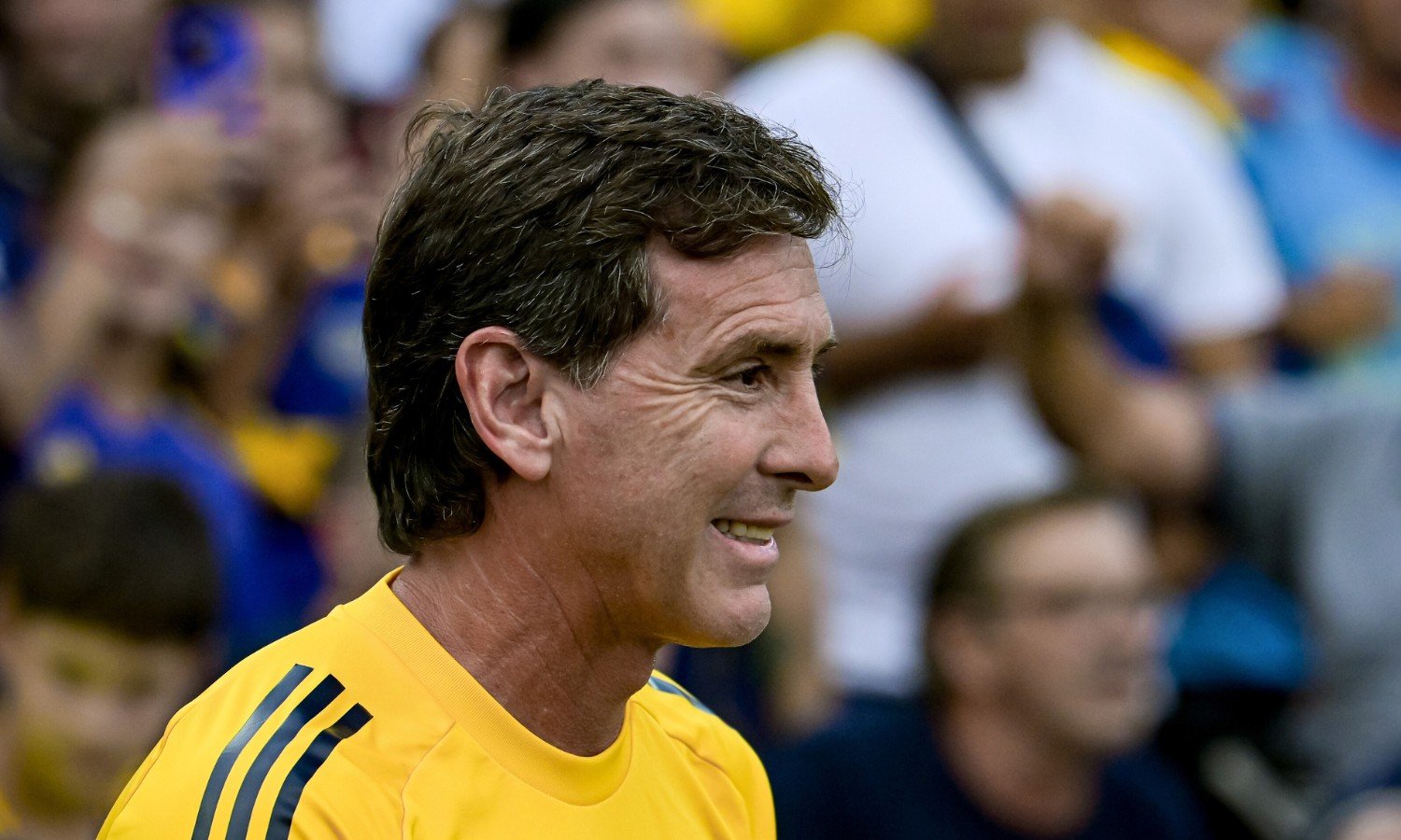 Claudio Úbeda analiza un cambio por línea ante Racing Claudio Úbeda Boca