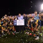 Festejo Boca vs Gimnasia de Chivilcoy