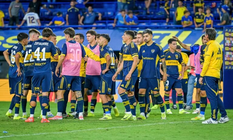 Jugadores Boca Gimnasia Mendoza