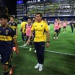 No se guardaron nada: Úbeda y Delgado fulminaron al árbitro en el empate de Boca Salida jugadores Úbeda vs Racing