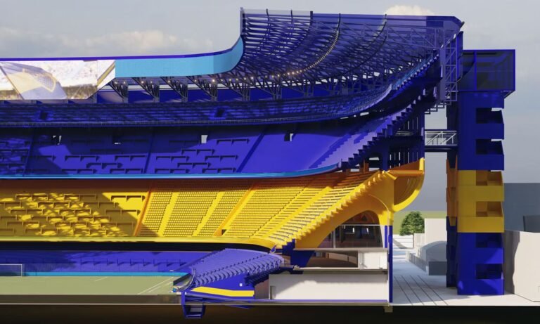 Ampliación de La Bombonera cuarta bandeja