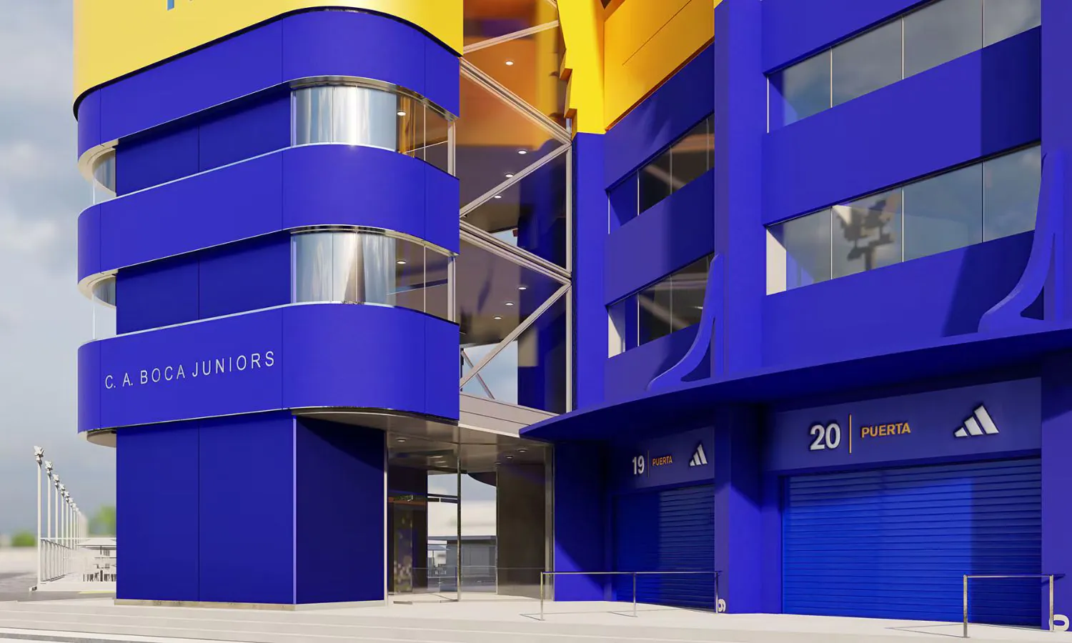 Ascensores detales Bombonera 80 mil