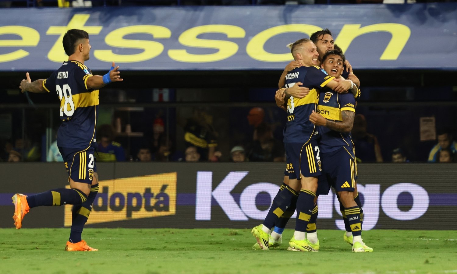 Boca San Lorenzo festejo