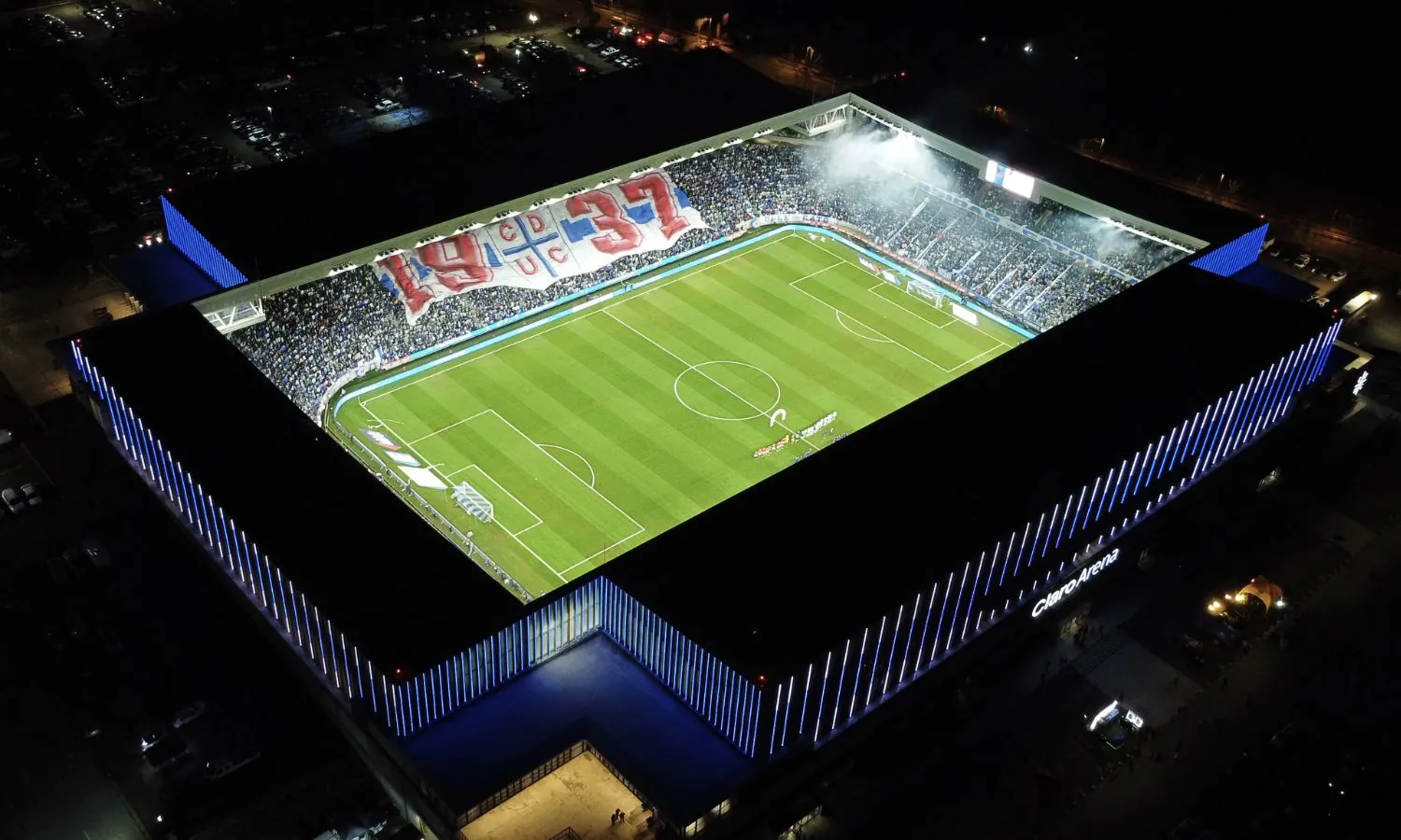 El estadio Claro Arena de Universidad Católica dónde Boca jugará su primer partido en la Copa Libertadores 2026