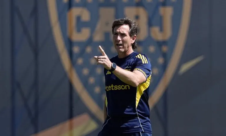 Claudio Úbeda, entrenador de Boca