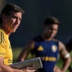Úbeda tiene definida la formación de Boca para recibir a San Lorenzo Claudio Úbeda, director técnico de Boca