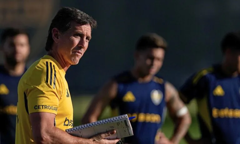 Claudio Úbeda, director técnico de Boca