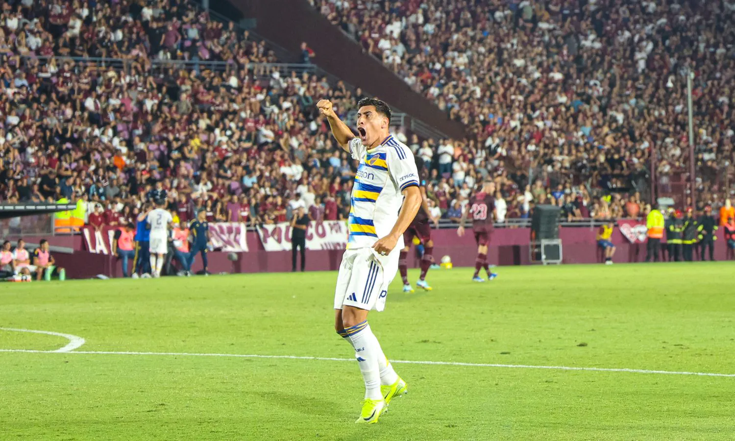 Gol Miguel Merentiel Boca vs Lanús Apertura 2026