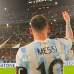 Messi en La Bombonera Selección Argentina