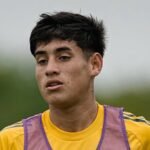 Con Aranda de titular: la formación de Boca para enfrentar a Lanús Tomás Aranda entrenamiento Boca