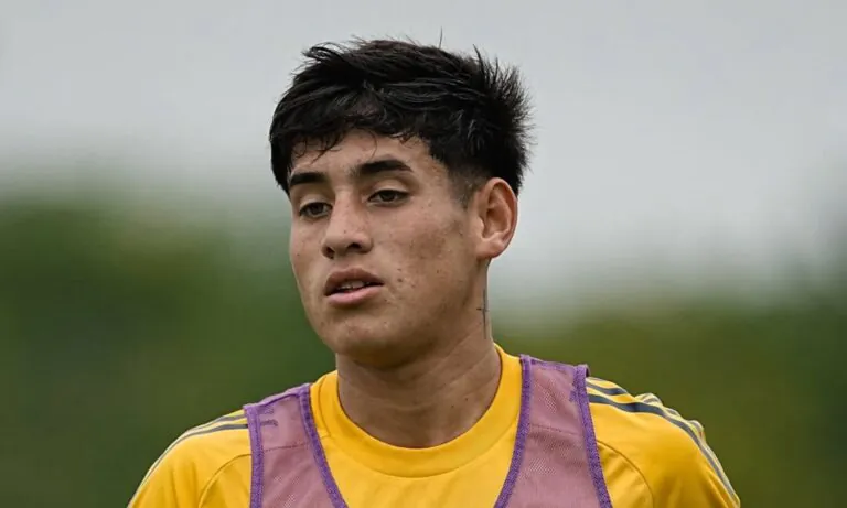 Tomás Aranda entrenamiento Boca