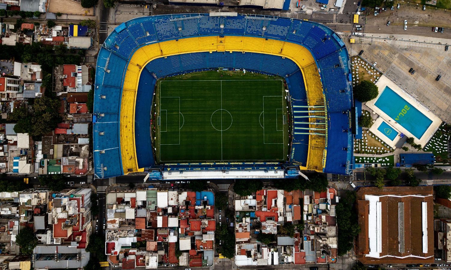 Vista aerea Bombonera actual