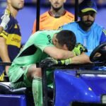 Agustín Marchesín lesionado Boca vs Barcelona SC Libertadores 2026