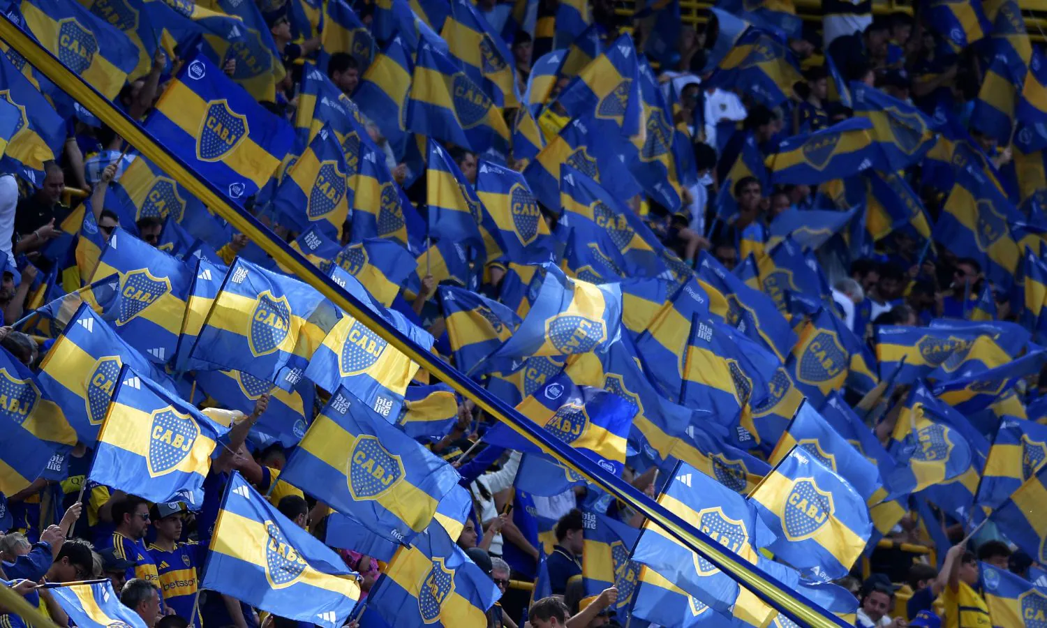 Hinchas de Boca en La Bombonera