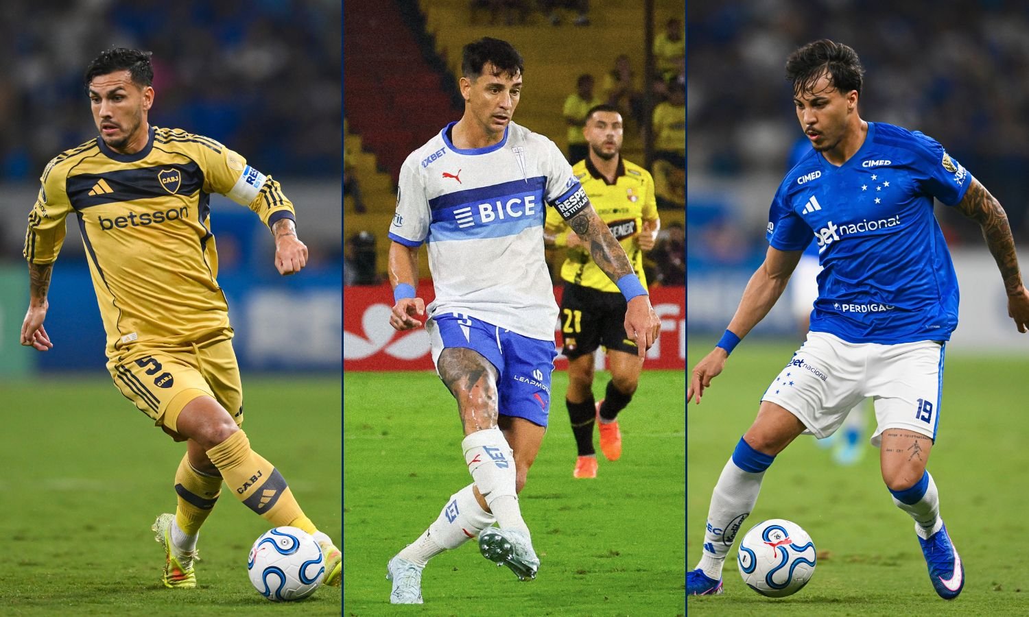 Boca Universidad Católica y Cruzeiro