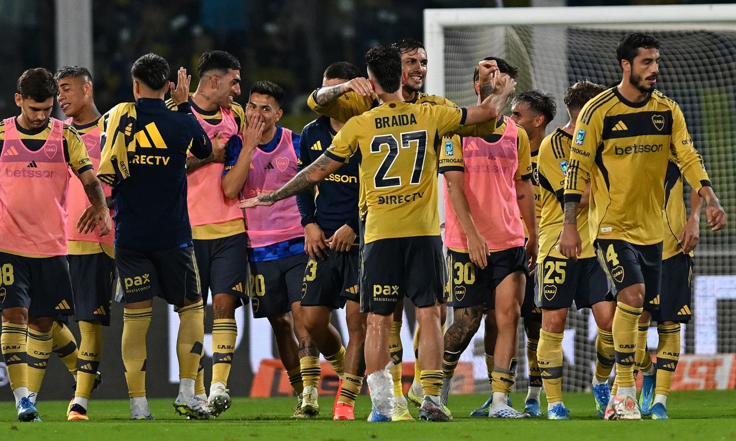 Festejos 2 Boca vs Talleres