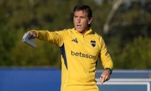 Claudio Úbeda, entrenador de Boca, prepara el Superclásico