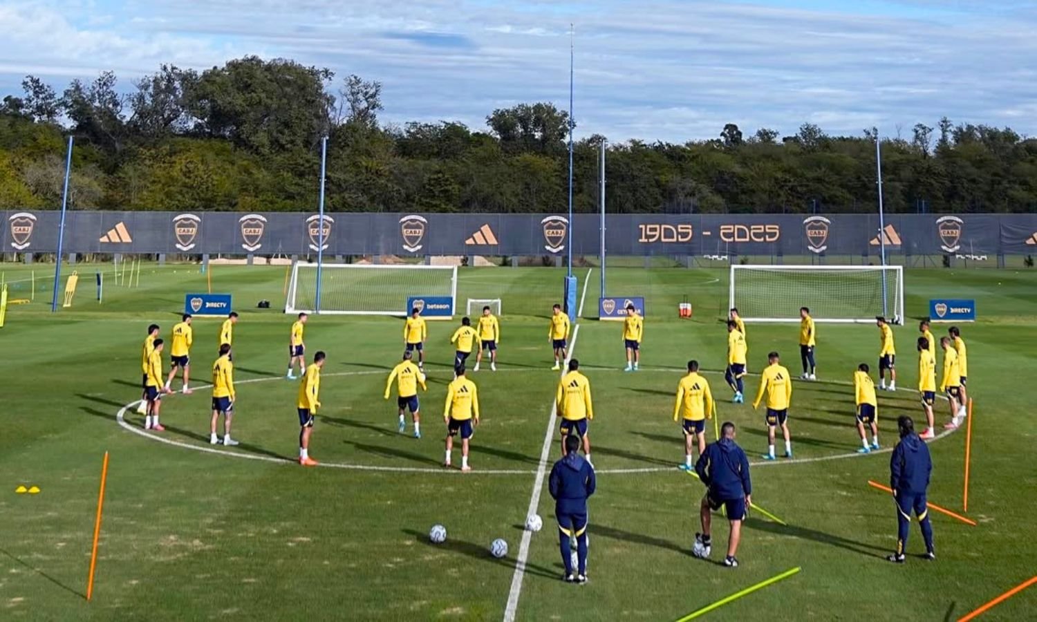 Entrenamiento Boca Predio