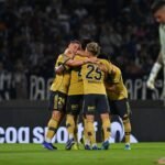 Festejo Boca gol vs Talleres