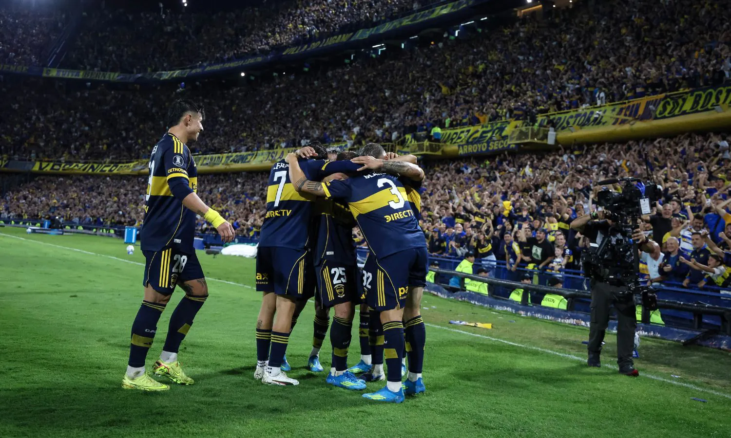 Festejo Boca vs Barcelona SC Libertadores 2026