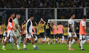 Festejo Boca vs Talleres