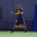 Festejo Leonel Flores reserva Boca vs Platense