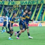 Festejo Milton Giménez Boca vs Defensa y Justicia Apertura 2026