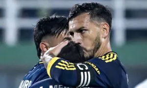 Festejo Paredes Boca vs Defensa y Justicia Apertura 2026