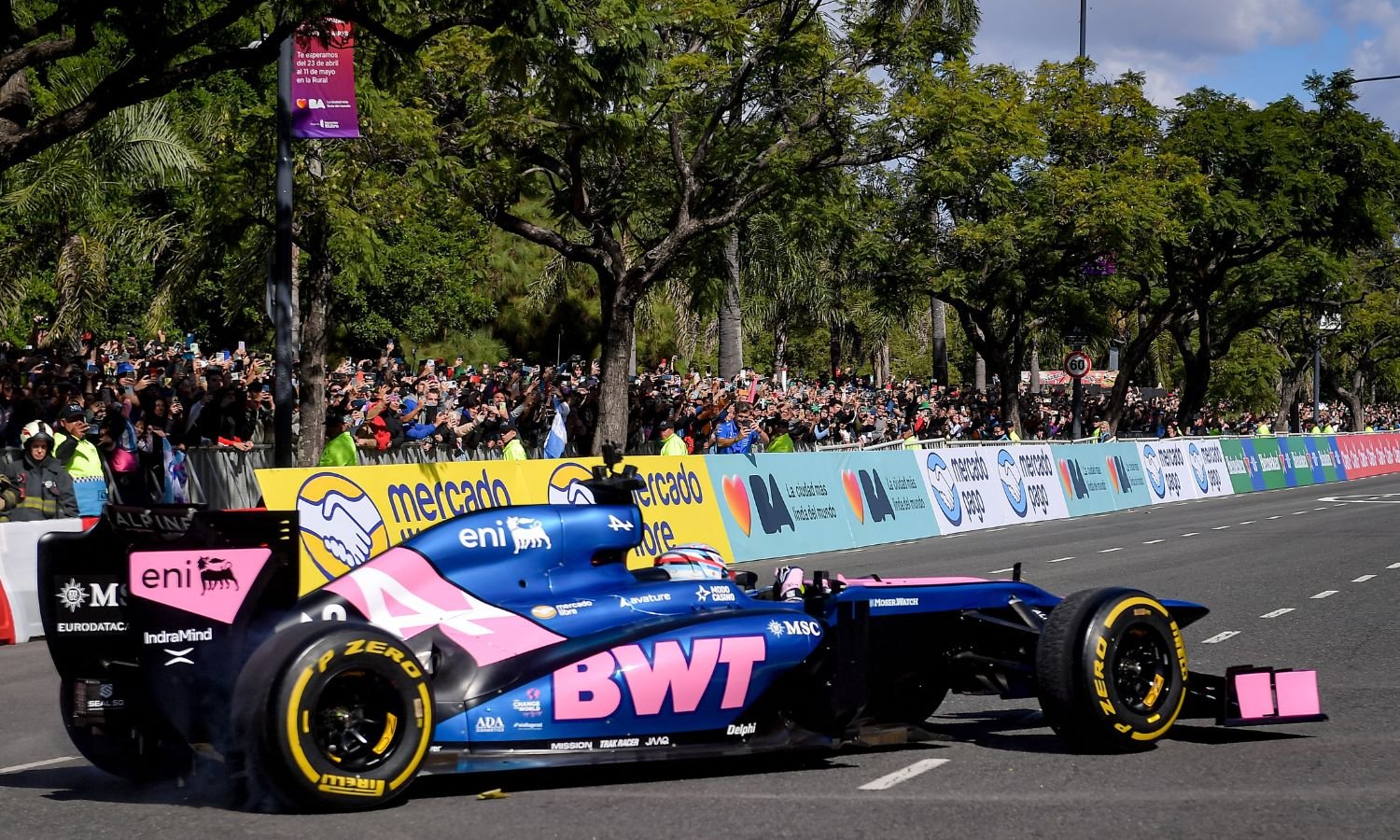 Franco Colapinto en el Road Show