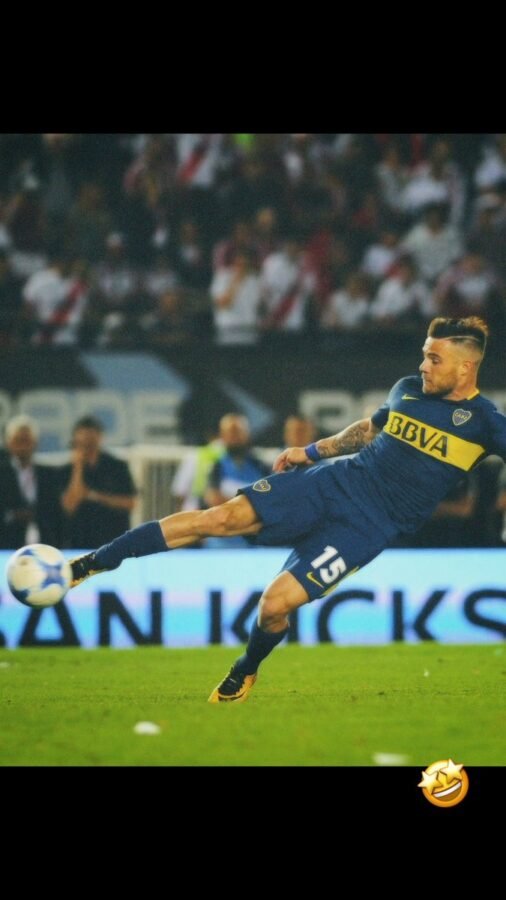 Nahitan Nández y su gol a River