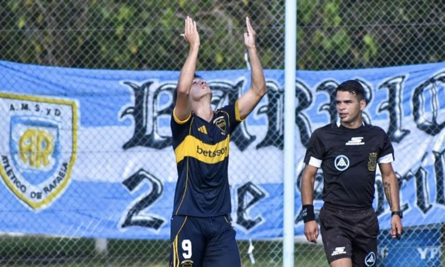 Iker Zufiaurre Atlético Rafaela vs Boca reserva
