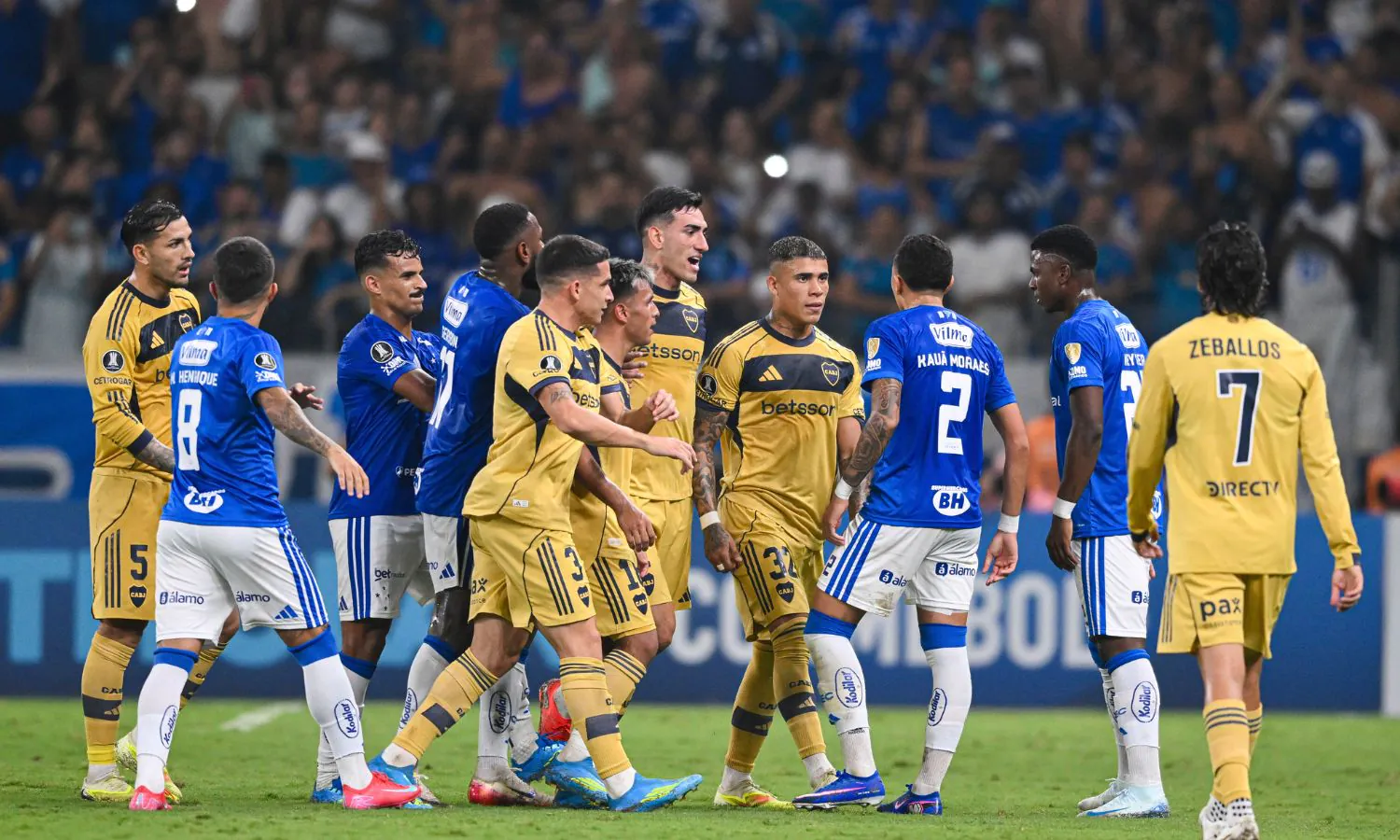 Incidentes Boca vs Cruzeiro Copa Libertadores 2026