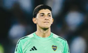 Leandro Brey arquero de Boca