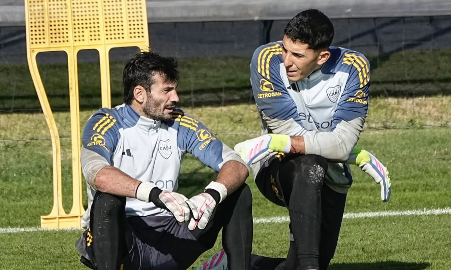 Leandro Brey y Javier García Boca