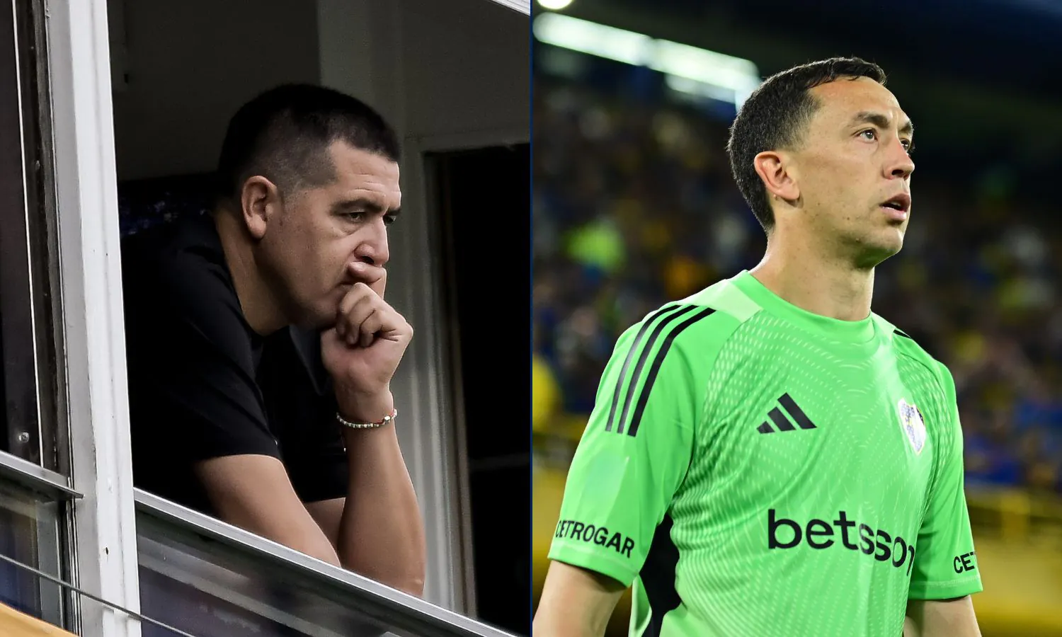 Riquelme y Marchesín Boca