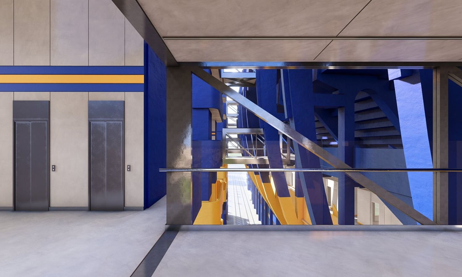 Boca mostró cómo serán las torres de acceso a La Bombonera