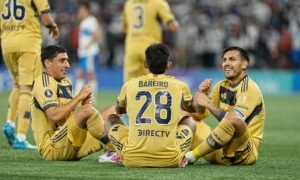 ¿Traerá suerte? ganó la Libertadores con Boca y estuvo presente en Chile Victoria festejo Boca vs Universidad Católica