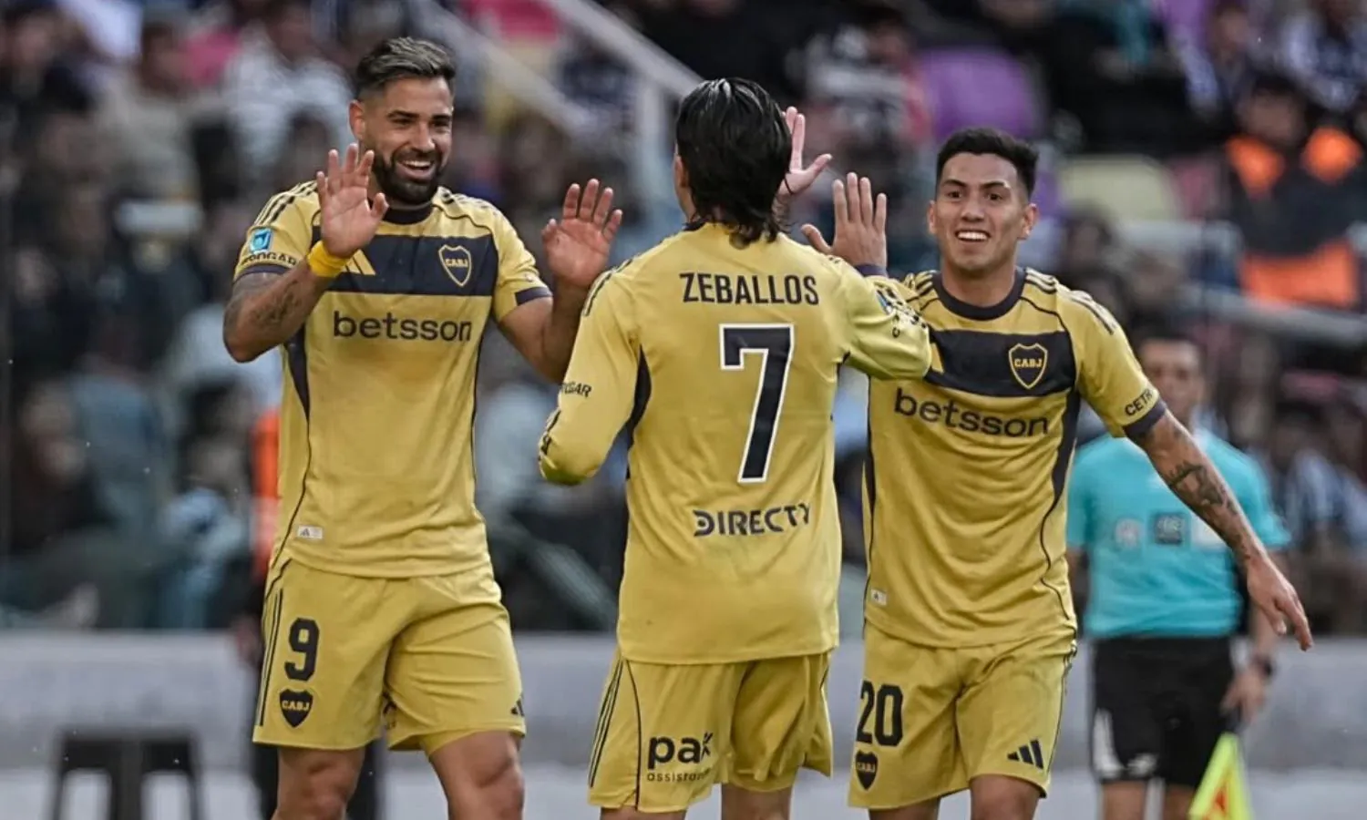 Boca festejo