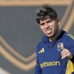 Carlos Palacios entrenamiento Boca